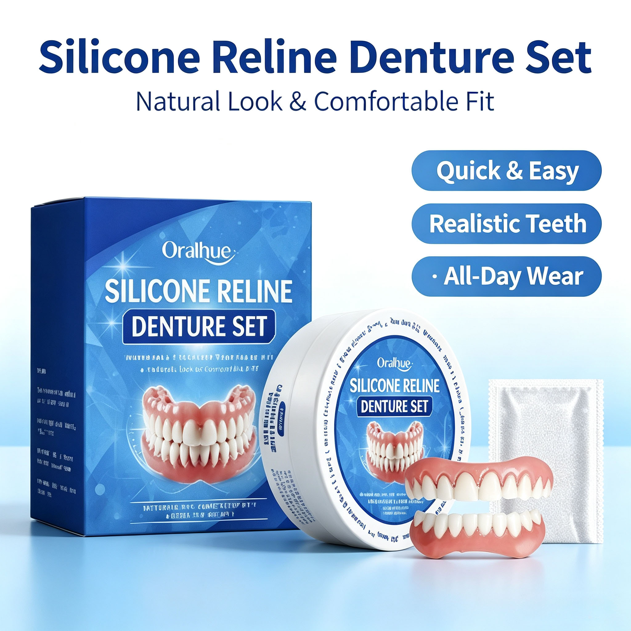 Teeth Whitening With Braces - Silicone Dentures for No Teeth Full