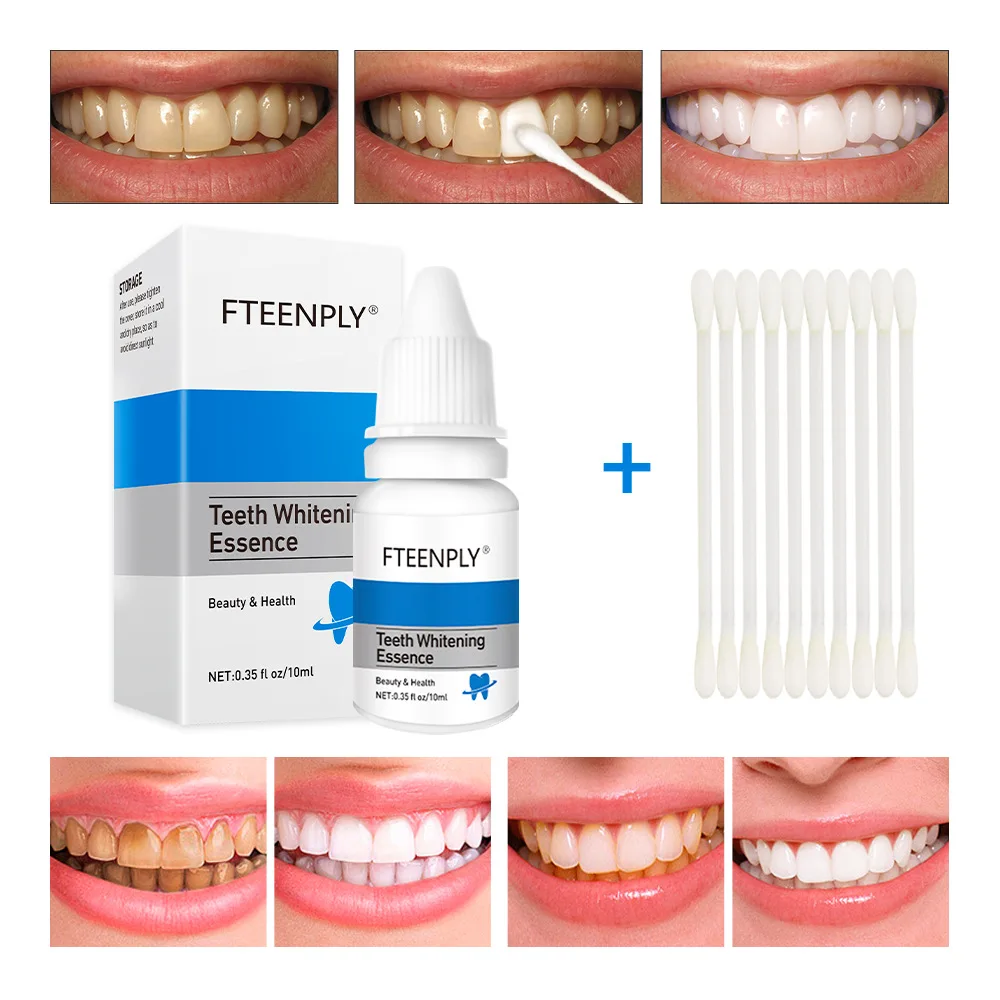 Teeth Whitening Instant - FTEENPLY Teeth Whitening Essence Powder Oral