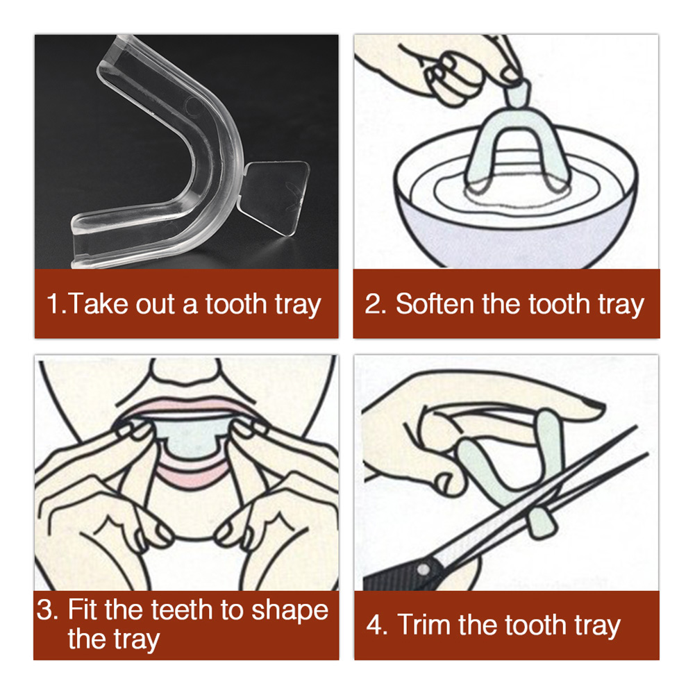 2-10pcs Silicone Mouth Guard O - огляд і ціна Teeth Whitening With Braces
