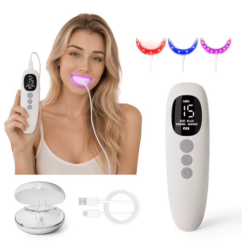 Red Blue Light Therapy Teeth W - огляд і ціна Teeth Whitening Led Kit