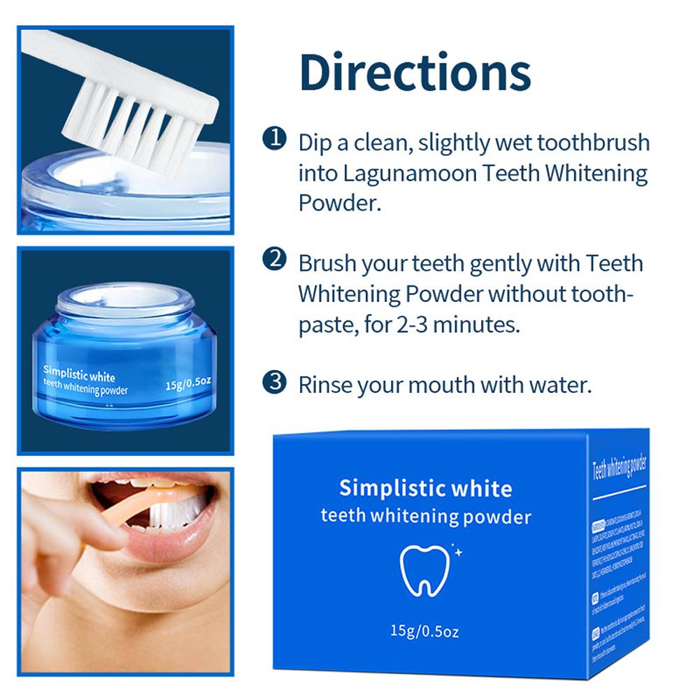15g Teeth Whitening Powder Pre - огляд і ціна Teeth Whitening Instant