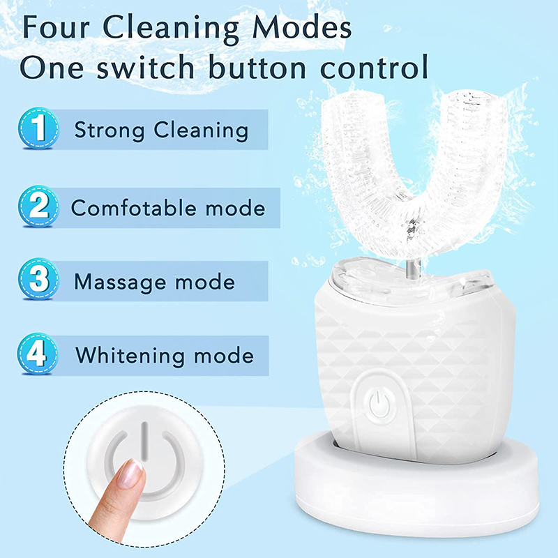 U-Shaped Rechargeable Light Qu - огляд і ціна Teeth Whitening Kit At Home