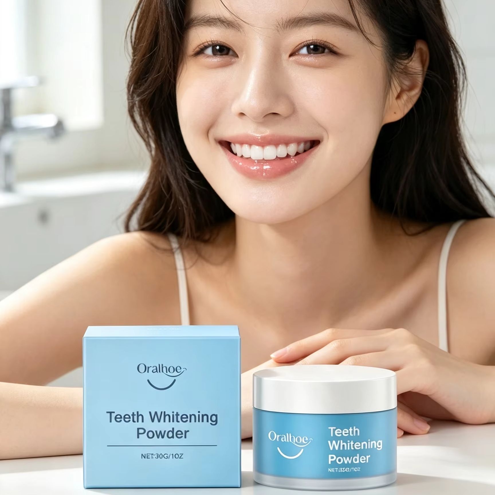 Oralhoe Tooth Powder for Brush - огляд і ціна Teeth Whitening Instant