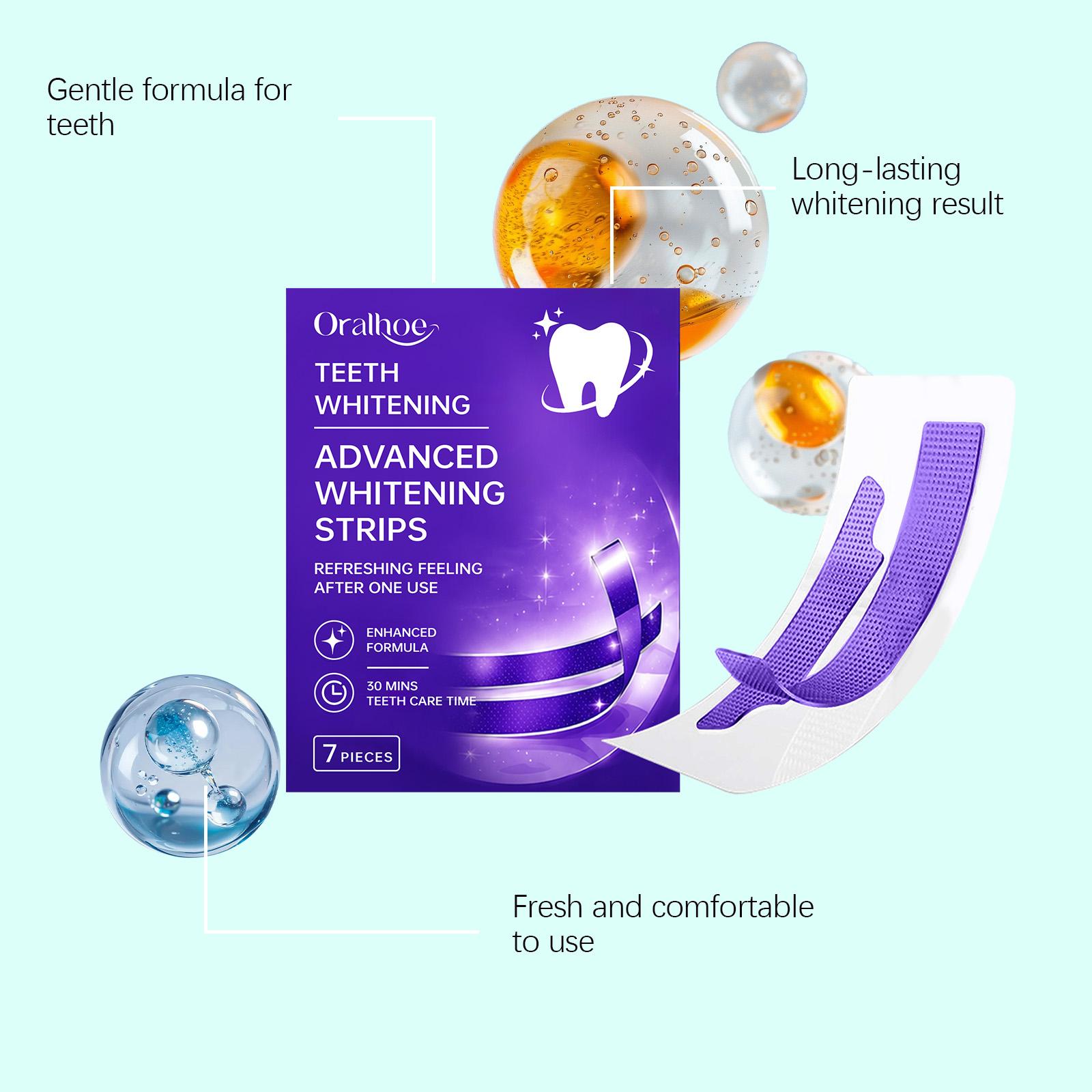 Oralhoe Purple Advanced Teeth  - огляд і ціна Teeth Whitening Instant