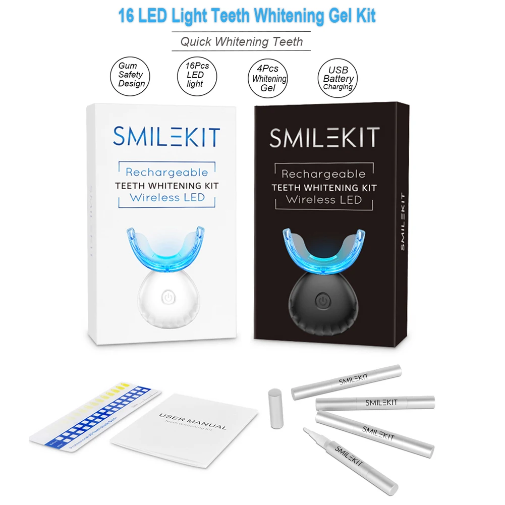 Dental Teeth Whitening Kit Min - огляд і ціна Teeth Whitening Led Kit