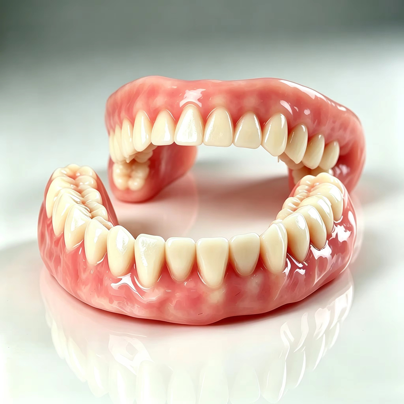 Natural Cosmetic Denture Kit R - огляд і ціна Teeth Whitening Instant