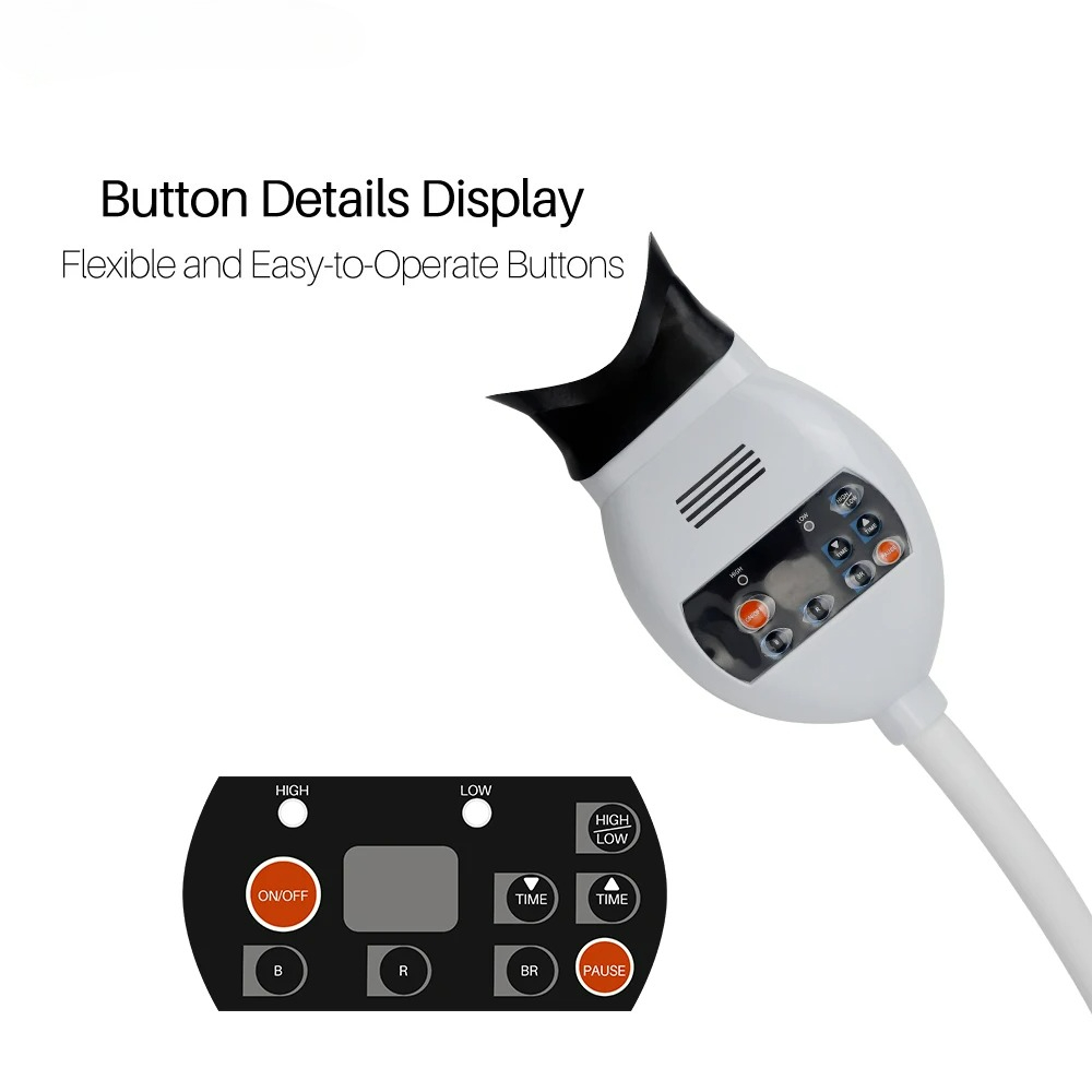 Adjustable 3 Colors LED Teeth  - огляд і ціна Teeth Whitening Free