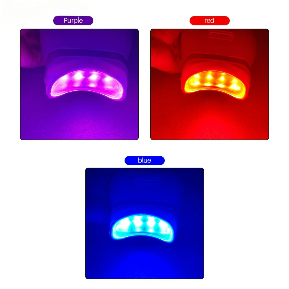 Adjustable 3 Colors LED Teeth  - огляд і ціна Teeth Whitening Free