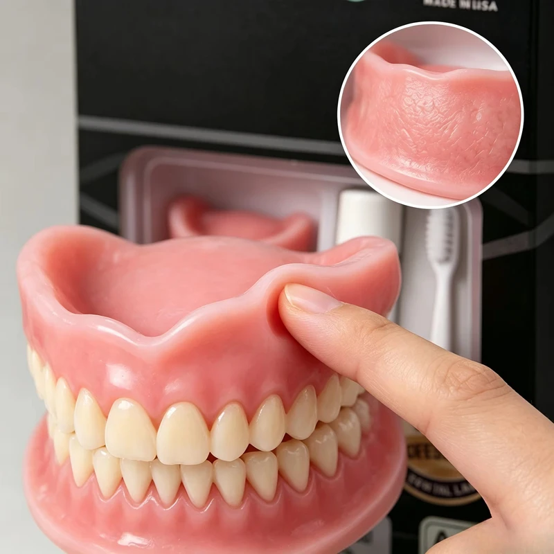 Moldable Denture Set Full Dent - огляд і ціна Teeth Whitening Instant