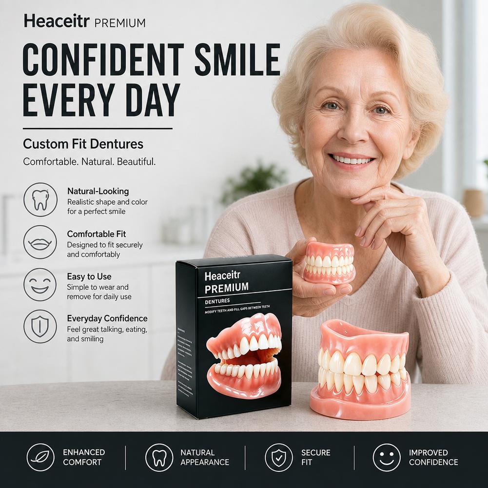 Realistic Silicone Denture Tem - огляд і ціна Teeth Whitening Instant