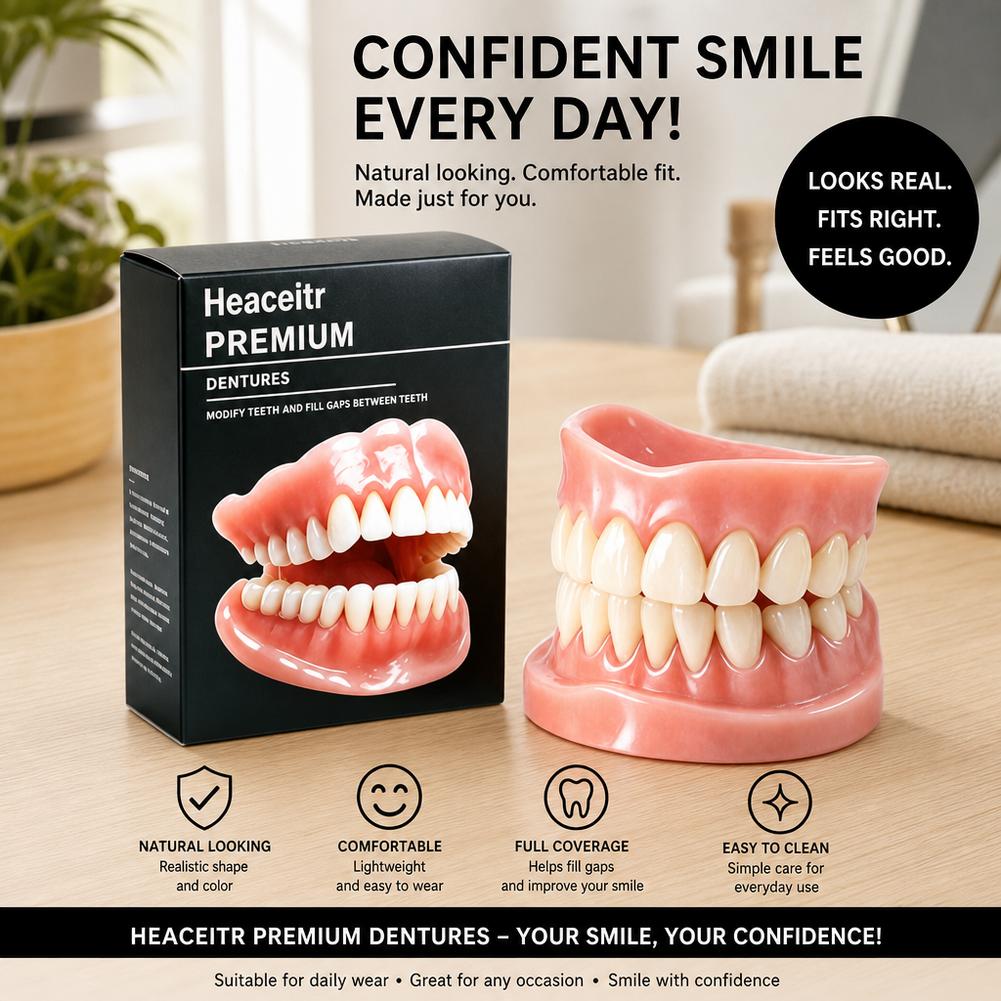 Realistic Silicone Denture Tem - огляд і ціна Teeth Whitening Instant