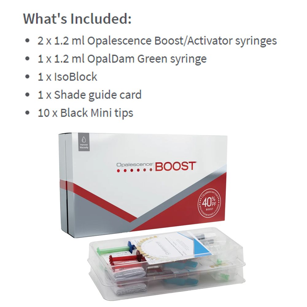 Ultradent Opalescence Boost PF - огляд і ціна Teeth Whitening Gel Opalescence