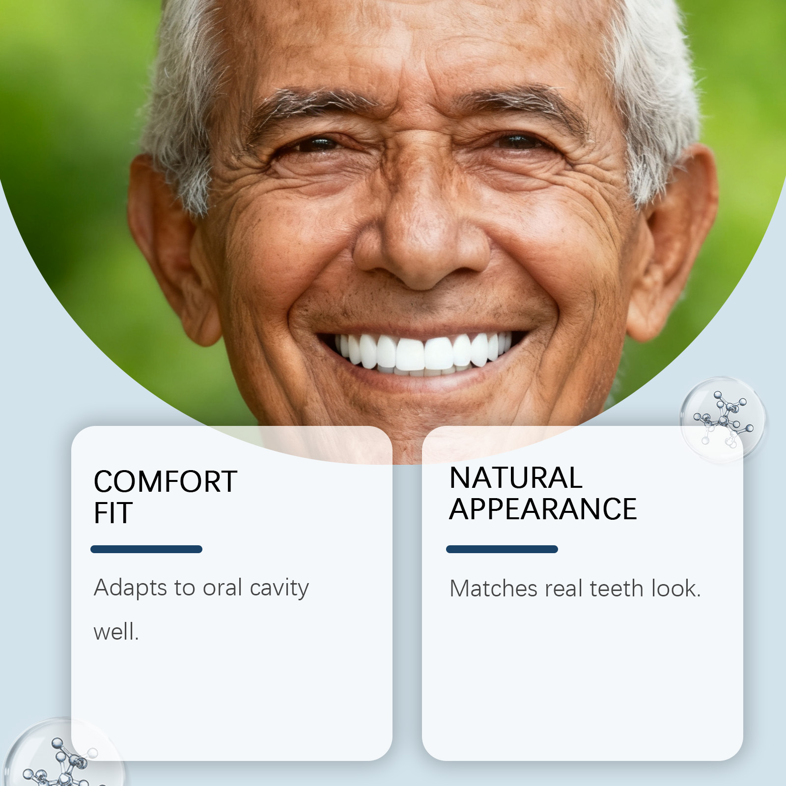 Dentures Full Set Natural Uppe - огляд і ціна Teeth Whitening Instant