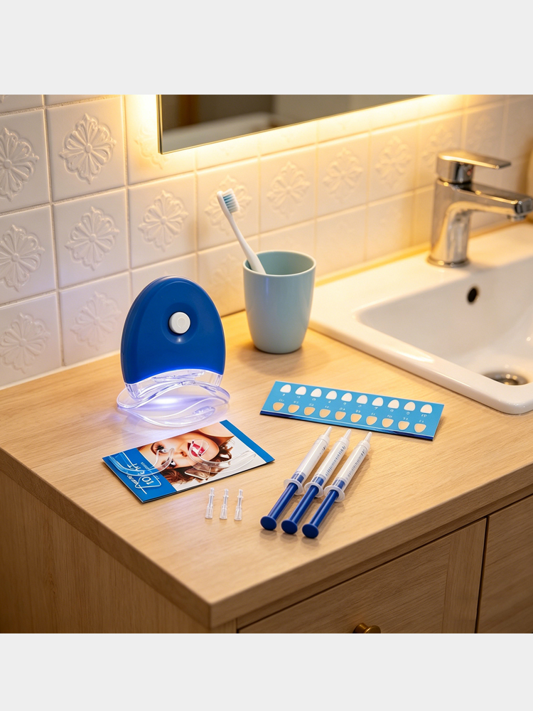 Glorysmile Teeth Kit - LED Lig - огляд і ціна Teeth Whitening Gel Syringes