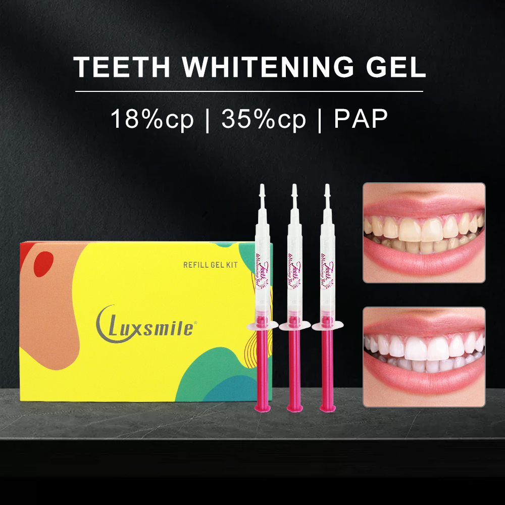 Luxsmile Teeth Whitening Gel K - огляд і ціна Teeth Whitening Gel Syringes